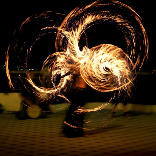 Огненное шоу на свадьбе в Гагре или Сухуме